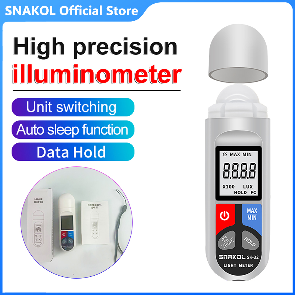 Lux Meter Digital Light - SK-32 medidor de luz digital medidor