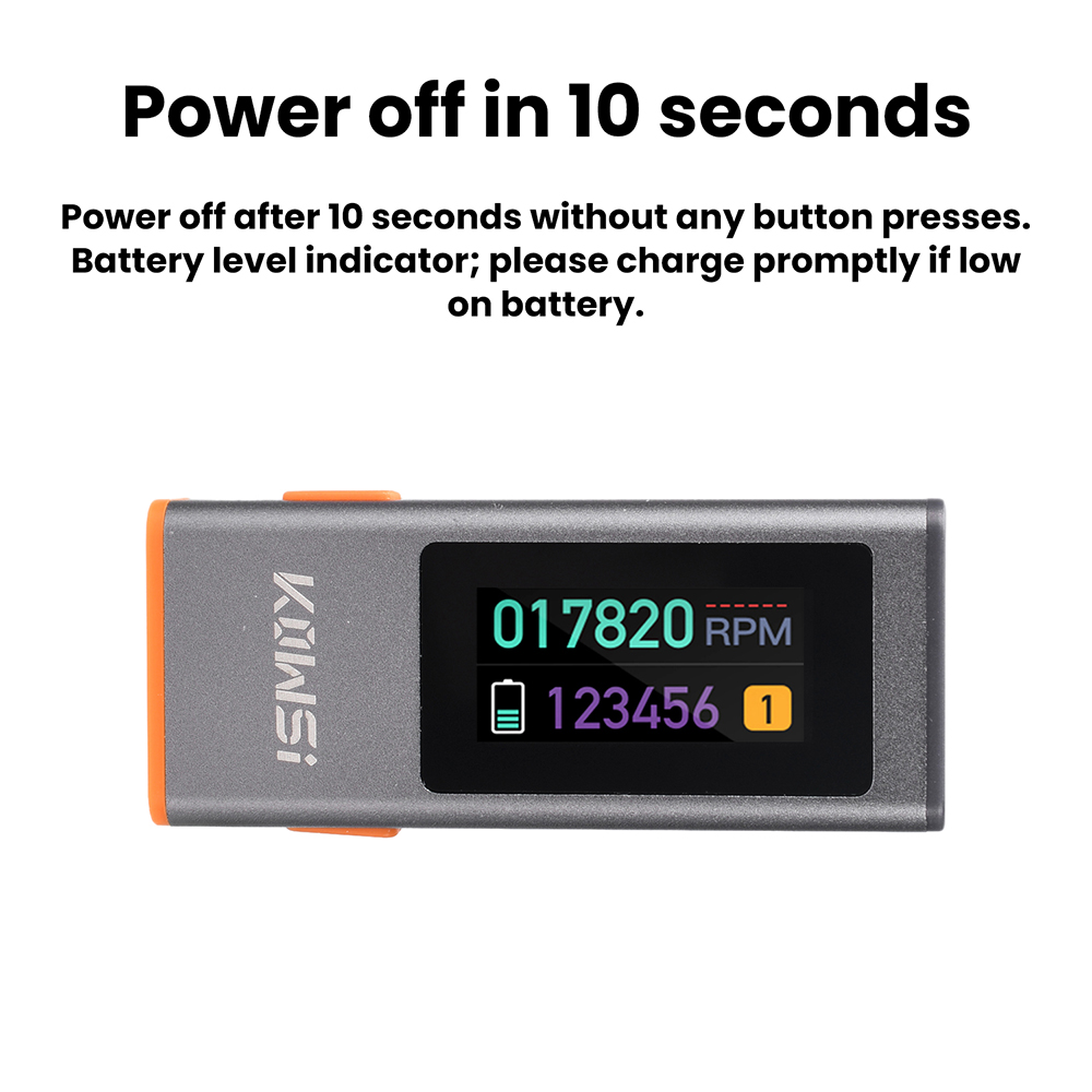 Tacômetro a laser digital KWS- - Tachometer Digital Laser Rpm avaliação e preço
