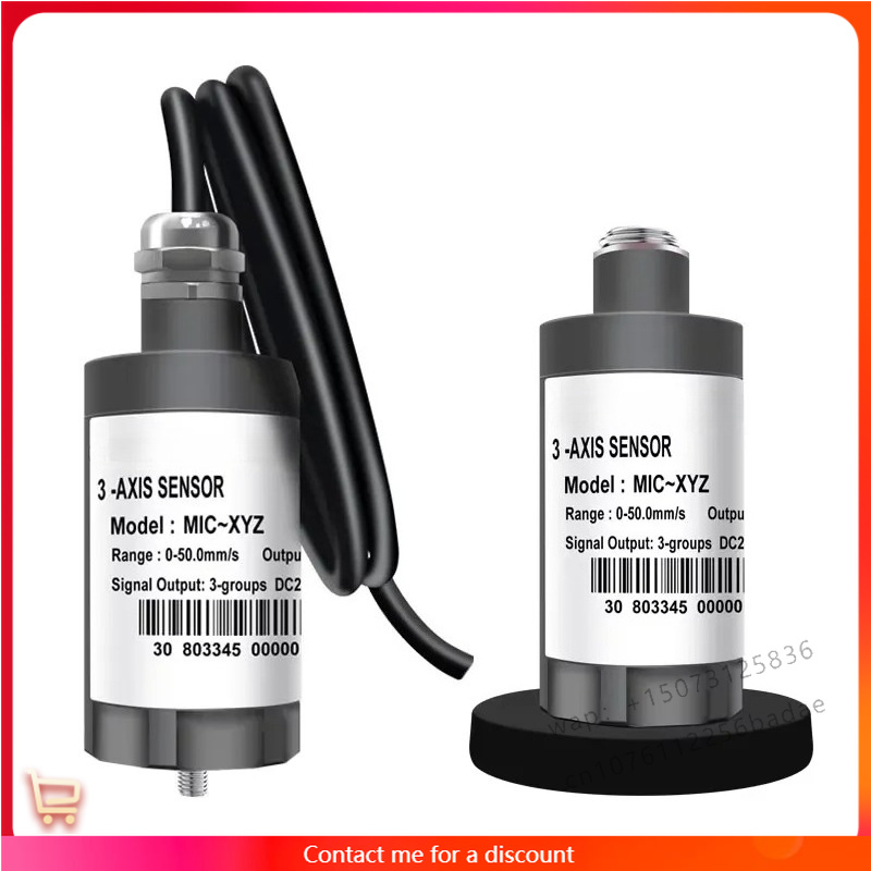 Sensor de Vibração Acelerômetr - Vibration Sensor Accelerometer Industrial avaliação e preço