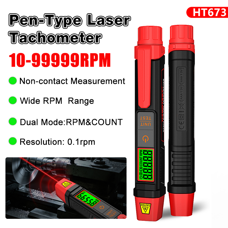Tacômetro Digital a Laser Tipo - Tachometer Digital Laser Rpm avaliação e preço
