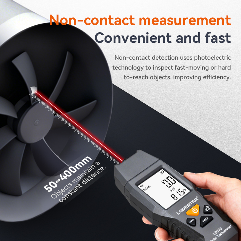 Tacômetro Digital Portátil a L - Tachometer Digital Laser Rpm avaliação e preço