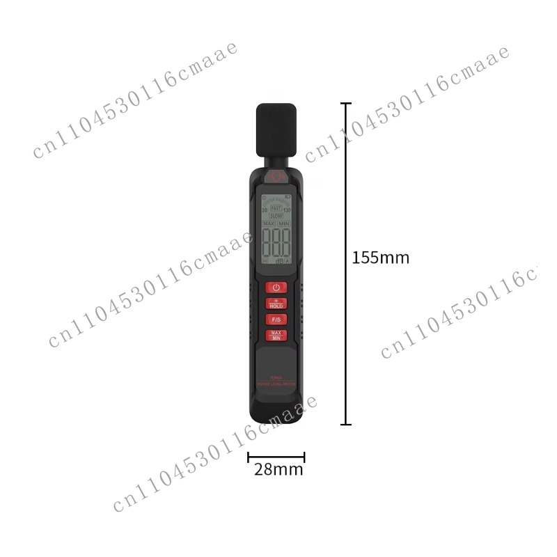 Detector de ruído digital port - Sound Level Meter Db 30-130 avaliação e preço