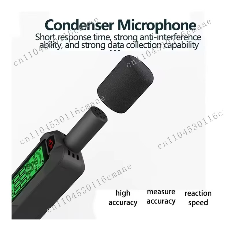 Detector de ruído digital port - Sound Level Meter Db 30-130 avaliação e preço