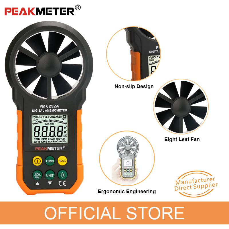 Anemômetro Digital Portátil PE - Anemometer Digital Wind Speed avaliação e preço