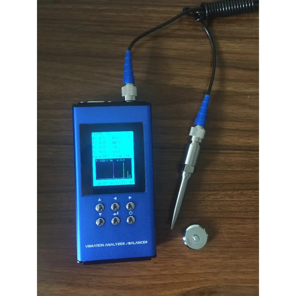 Medidor de Vibração Digital Po - Vibration Analyzer Portable Fft avaliação e preço