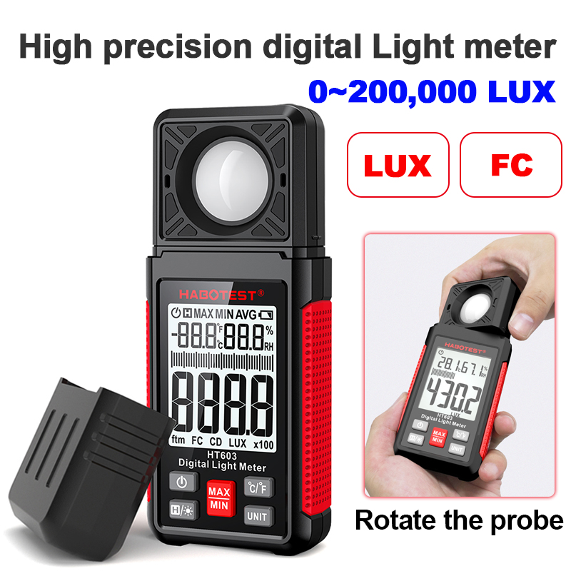 Medidor de Lux Digital HT603 0 - Lux Meter Digital Light avaliação e preço