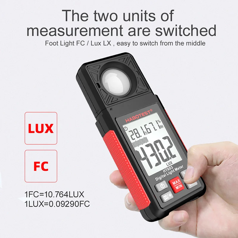 Medidor de Lux Digital HT603 0 - Lux Meter Digital Light avaliação e preço