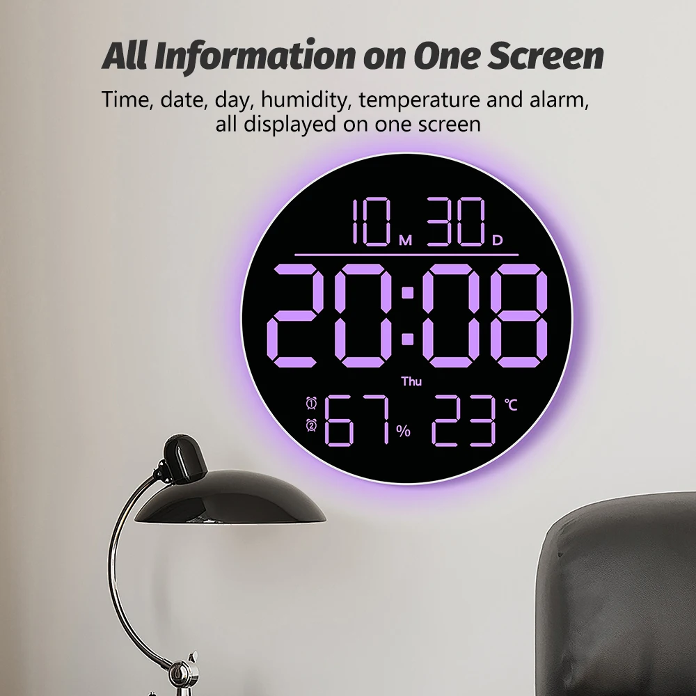 C5 led relógio de parede digit - Lux Meter Digital Light avaliação e preço