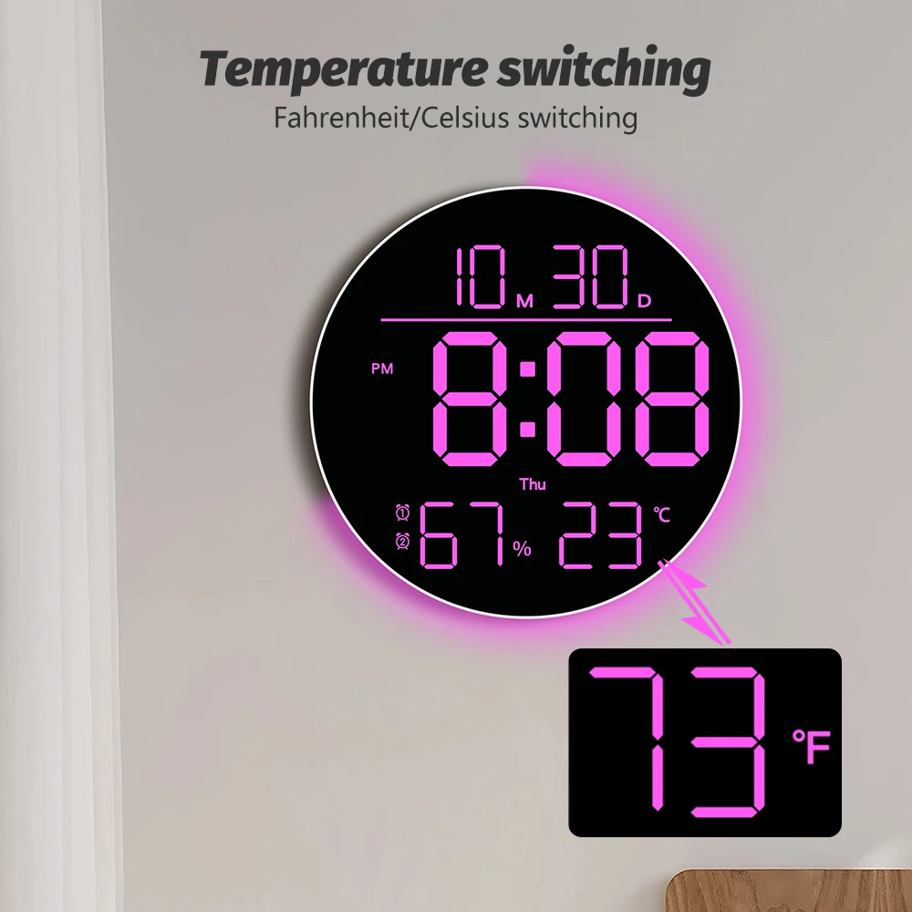 C5 led relógio de parede digit - Lux Meter Digital Light avaliação e preço