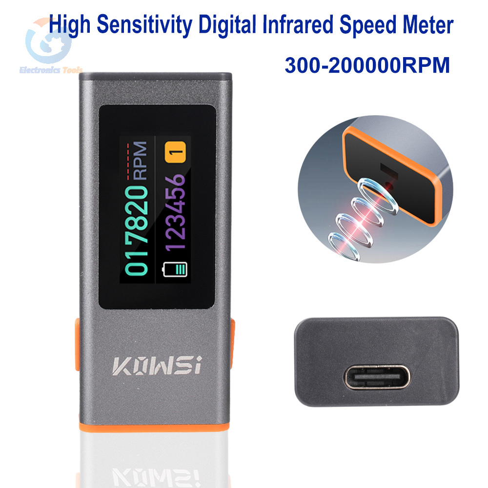 Medidor de velocidade infraver - Tachometer Digital Laser Rpm avaliação e preço