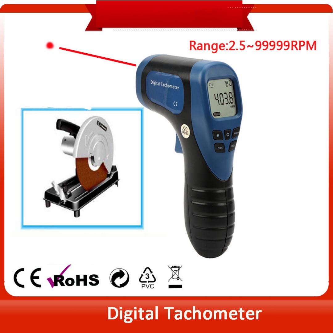 Tacômetro Digital a Laser Sem  - Tachometer Digital Laser Rpm avaliação e preço
