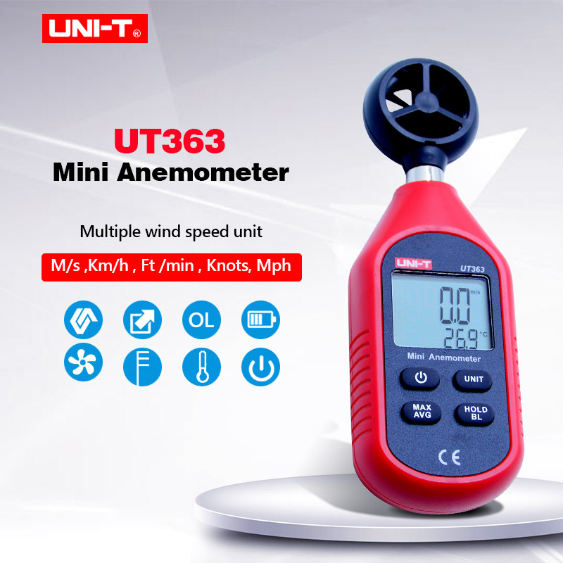 Medidores Digitais de Velocida - Anemometer Digital Wind Speed avaliação e preço