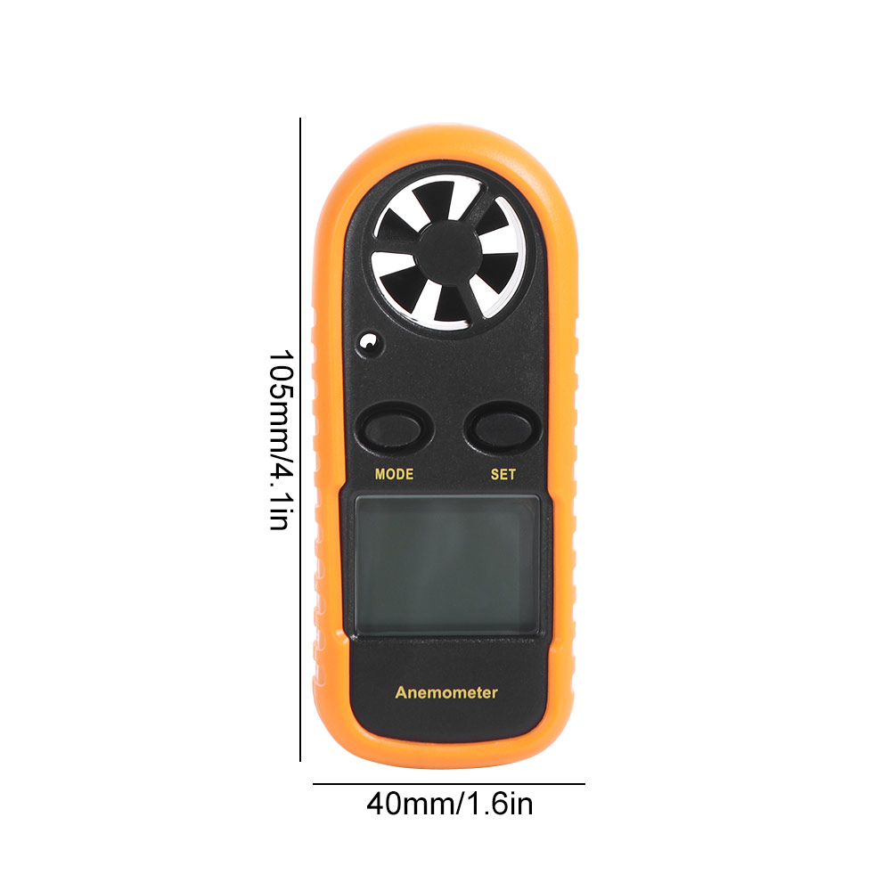 Mini Anemômetro Digital com Di - Anemometer Digital Wind Speed avaliação e preço