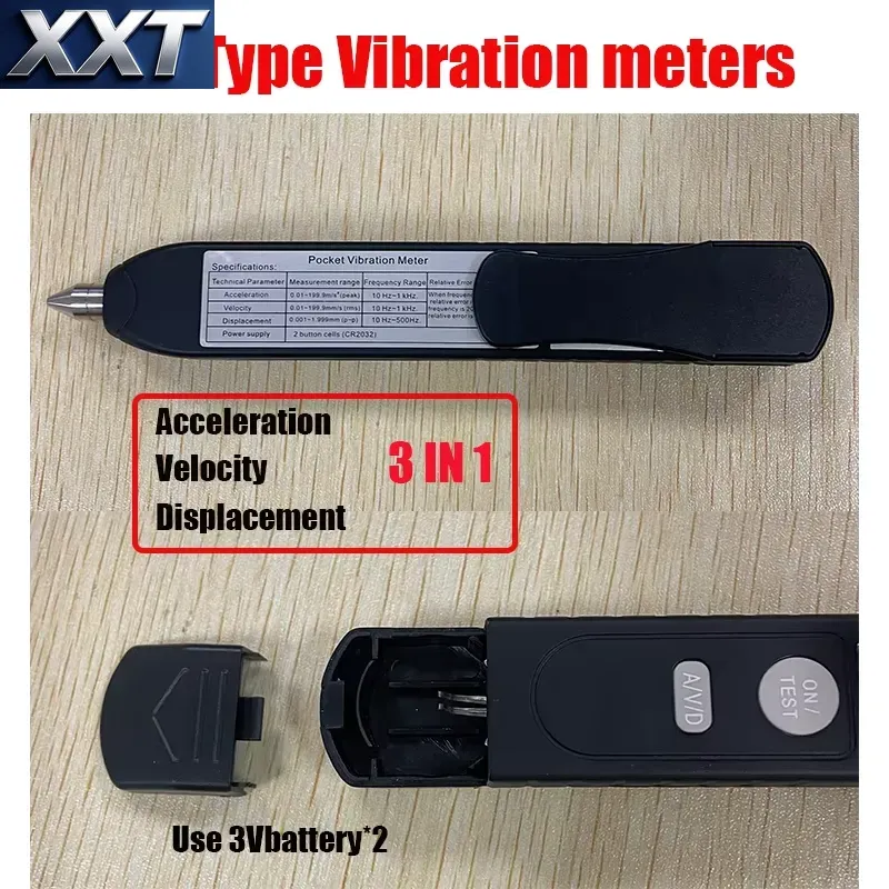 Medidor de Vibração Digital Po - Vibration Pen Meter Mini avaliação e preço