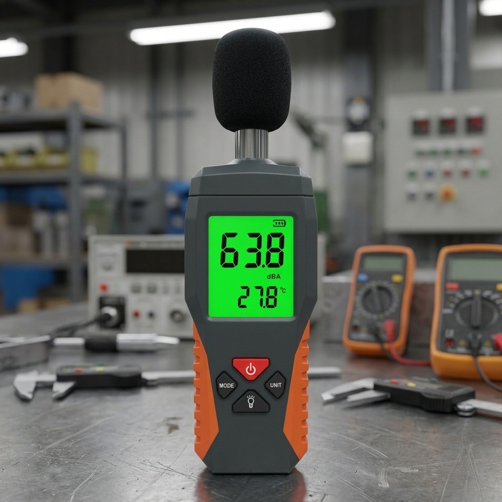 Medidor de Nível de Som Digita - Sound Level Meter Db 30-130 avaliação e preço