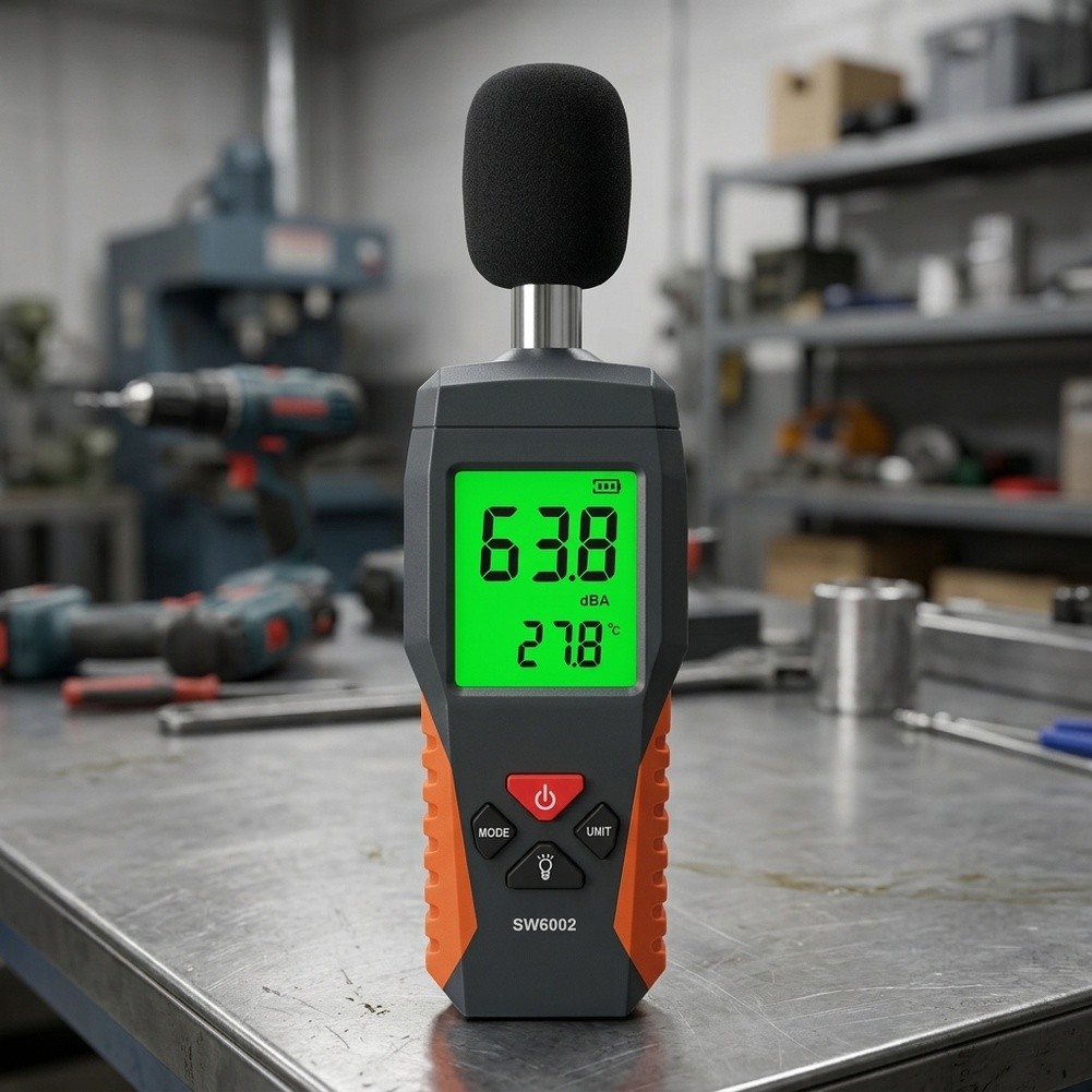 Medidor de Nível de Som Digita - Sound Level Meter Db 30-130 avaliação e preço