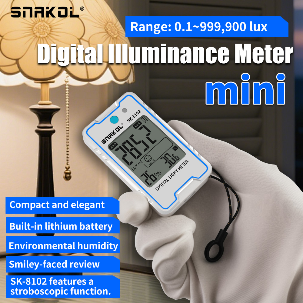 Snakol mini lux medidor ilumin - Lux Meter Digital Light avaliação e preço